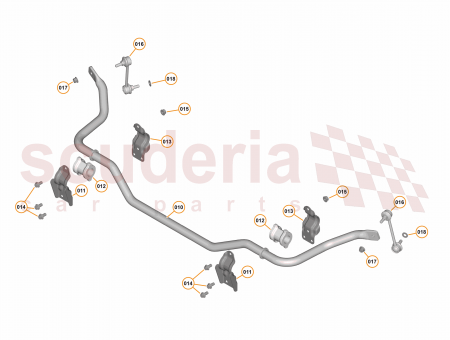 Photo of Bracket Anti Roll Bar Bush Front…