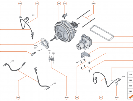 Photo of HEATSHIELD WHEEL SPEED SENSOR…
