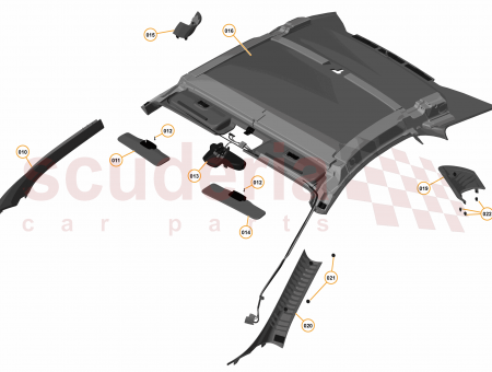 Photo of Sunvisor Textile RH…