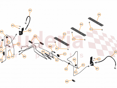 Photo of Bracket Brake Pipe Front RH…