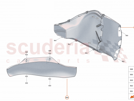 Photo of DEFLECTOR DISC COOLING FRONT UPPER RH…