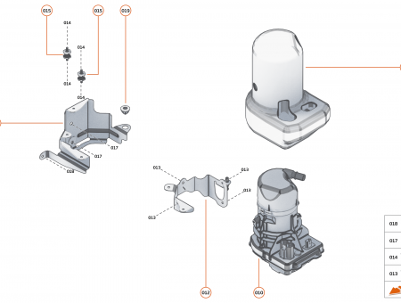 Photo of BRACKET ANTI VIBRATION PUMP LHD…
