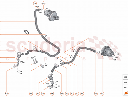 Photo of HOSE SECONDARY AIR INTAKE LH…