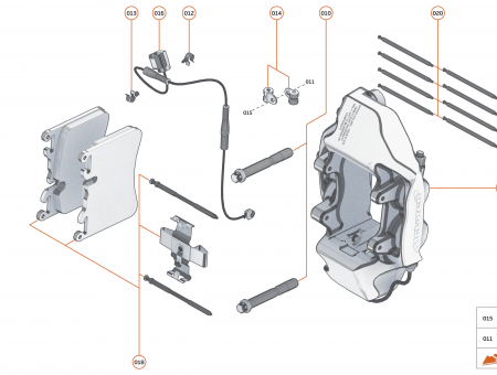 Photo of SENSOR BRAKE PAD WEAR ASSEMBLY REAR…