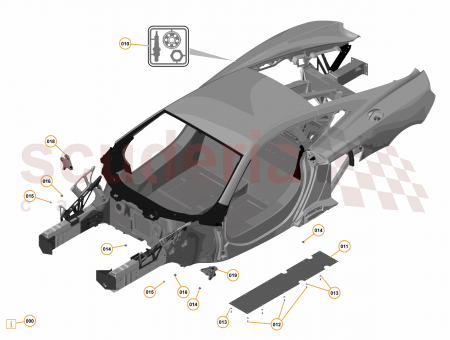 Photo of Stud M5x12 Windscreen Surround 512 000 050 110…