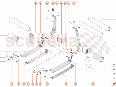 Photo of BRACKET FUEL TANK LOWER…