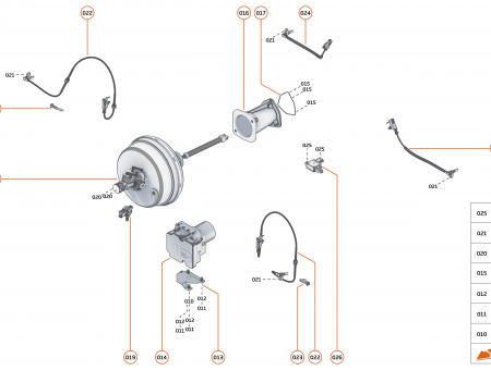 Photo of O RING BRACKET BRAKE BOOSTER…