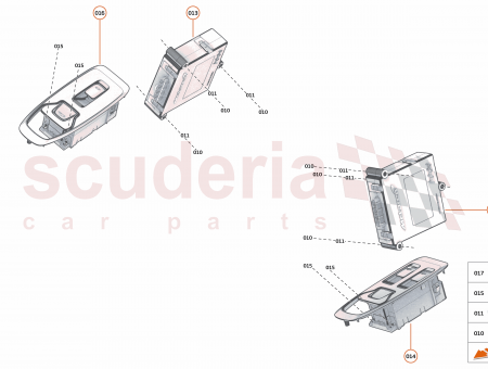 Photo of SWITCH PACK WINDOW DOOR PASSENGER CARBON…