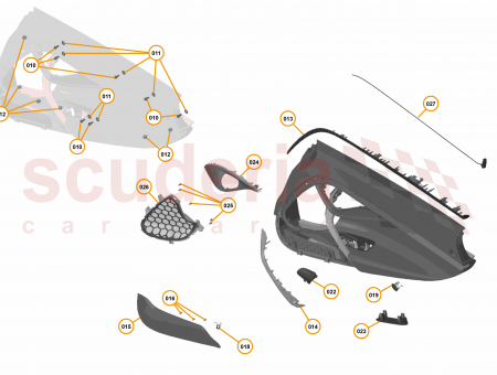 Photo of SPEAKER GRILLE LOWER RH…