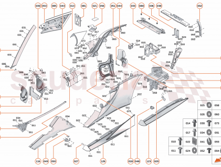Photo of COMPLETE CROSS BRACE REAR CENTRE…