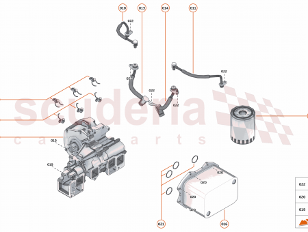 Photo of OIL PUMP MAIN GASKET CYLINDER BLOCK…