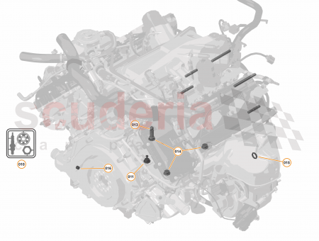 Photo of Crank Timing Plug Engine inc O ring…