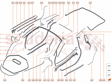 Photo of SEAL SECONDARY TONNEAU LH…