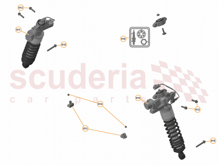 Photo of Suspension Unit Nose Lift Front LH GT…