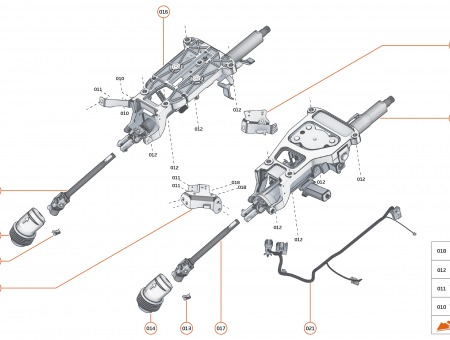 Photo of BRACKET ELECTRIC STEERING COLUMN NVH RH…