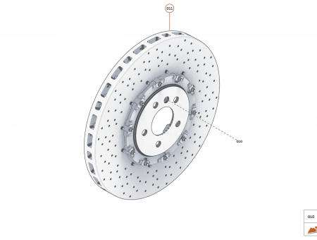 Photo of ASSY BRAKE DISC CERAMIC 390X34…