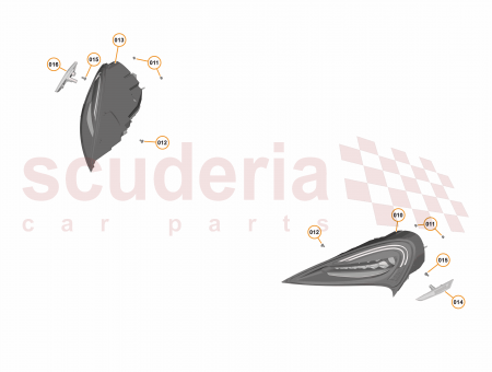 Photo of Headlamp RH RHD…