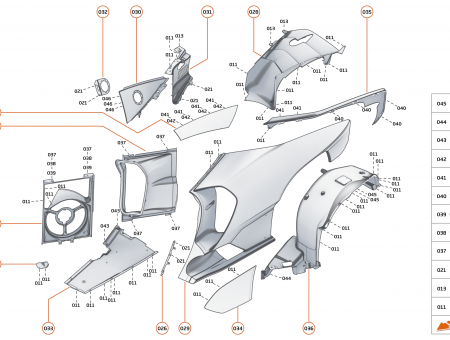 Photo of BRACKET FENDER REAR LH…