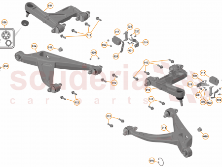 Photo of Wishbone Rear Upper RH…