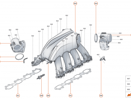 Photo of GASKET INLET MANIFOLD ENGINE…