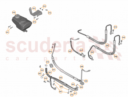 Photo of Hose PAS Pump Steering Rack LHD Upto MY17…