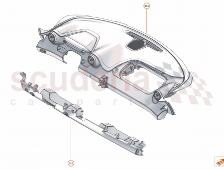 Photo of ASSY FACIA LOWER LHD…