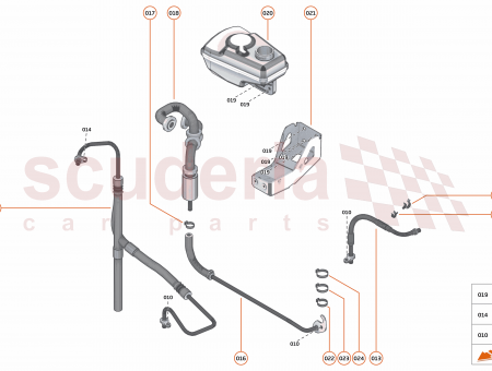 Photo of BRKT RESERVOIR PAS FLUID RHD…