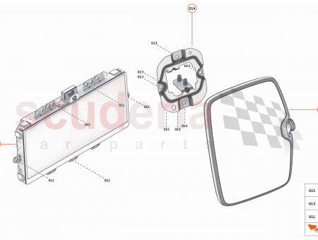 Photo of INFOTAINMENT DISPLAY BRACKET RHD…
