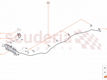 Photo of LATCH LUGGAGE COMPARTMENT LID…