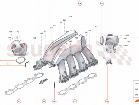 Photo of INLET MANIFOLD ASSY ENGINE…