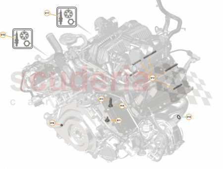 Photo of Engine 3 8 litre V8 Twin Turbo ISG…