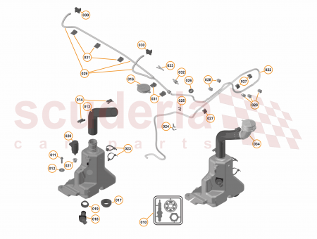 Photo of Assy Washer Bottle Complete…