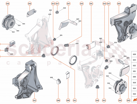Photo of ASSY UPRIGHT RR RH NO ACCEL SENSOR…
