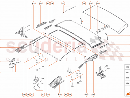 Photo of HEADLING TRIM ROOF PANEL FRONT…