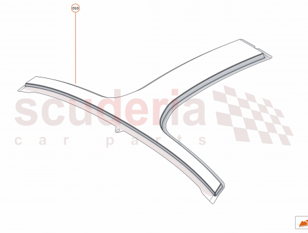 Photo of MACHINED CARBON ROOF ASSY LACQUER…