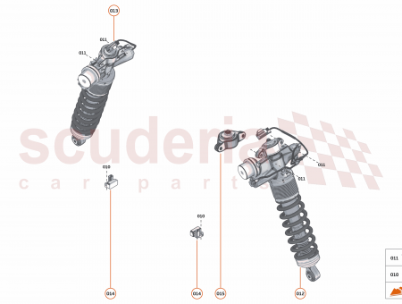 Photo of SUSPENSION UNIT NOSE LIFT FRONT LH…