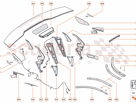 Photo of GUIDE VANE FRNT RH…