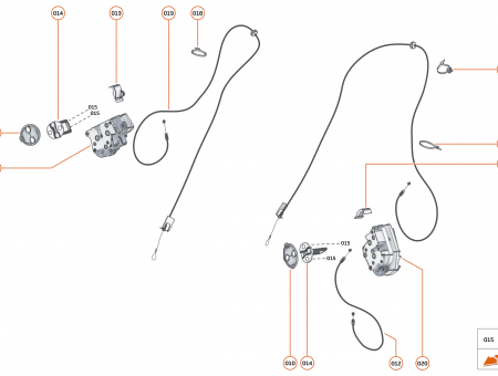 Photo of CABLE DOOR LATCH EXT RELEASE…