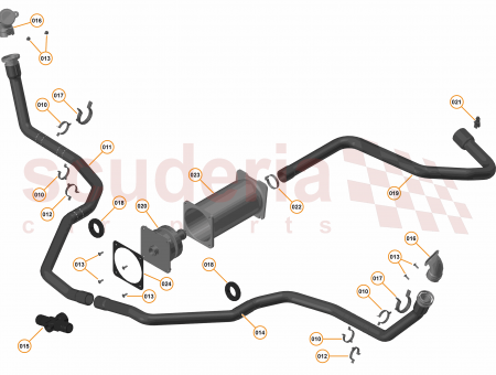 Photo of BRACKET INTAKE SOUND GENERATOR BULKHEAD…