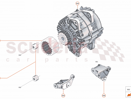 Photo of BRACKET ALTERNATOR UPPER…