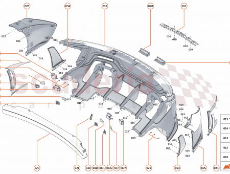 Photo of BUMPER SIDE REAR LH…