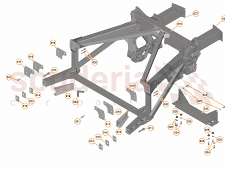 Photo of Frame Assy Rear…