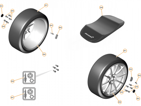 Photo of ACCESSORY TYRE CRADLE SET…
