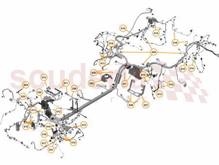 Photo of WIRING HARNESS BODY MID LINE COUPE FED 12…
