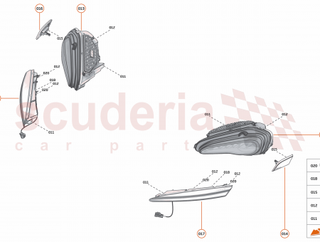 Photo of ASSY HEADLAMP RH LHD…