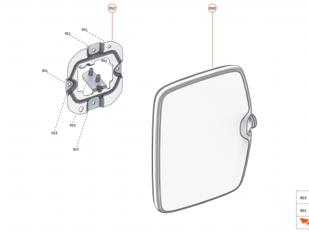 Photo of INFOTAINMENT DISPLAY BRACKET RHD…