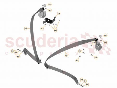 Photo of Bracket Seat Belt Reel LH…