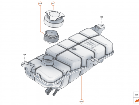 Photo of ASSY HEADER TANK CAP AL…