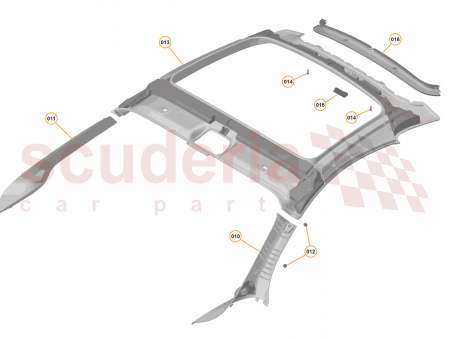 Photo of Capping Panel Headlining Upper…