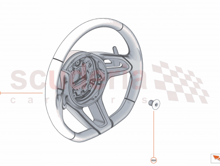 Photo of RIM STEERING WHEEL CTR STRIPE…
